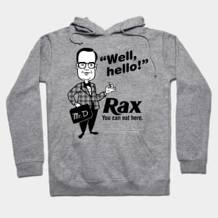 Rax Roast Beef Mr. Delicious vintage fast food Hoodie